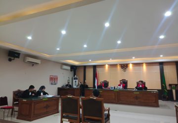 Bobi Candra Terdakwa Kasus Tambang Rakyat Digelar PN Muara Enim