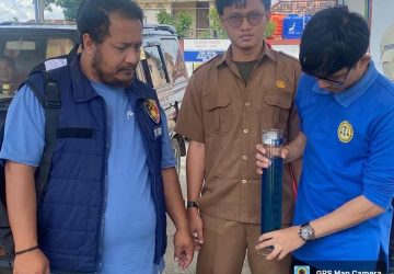 Sat Reskrim Polres Muba Melakukan Kegiatan Pengecekan BBM dan Pengawasan Terhadap SPBU 24.307.35 Kec. Sekayu Kab. Musi Banyuasin