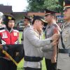 Kapolres Muara Enim Pimpin Upacara Sertijab dan Pelantikan Kapolsek