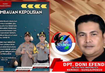 Ketua IWO Indonesia Kerinci-Sungai Penuh Ajak Anggota Jaga Kekompakan dan Perangi Premanisme