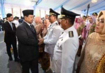 Bupati Dan Wakil Bupati Rohul Masa Jabatan 2025-2030 Resmi Dilantik Presiden RI Di Istana