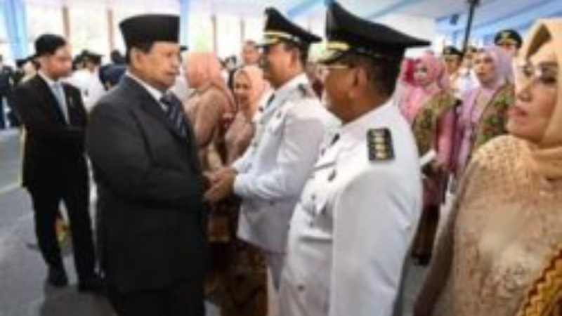 Bupati Dan Wakil Bupati Rohul Masa Jabatan 2025-2030 Resmi Dilantik Presiden RI Di Istana