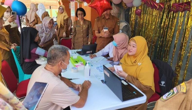 Cek Kesiapan Sarpras di Puskesmas, Rombongan Dinkes Dumai Tinjau Pelaksanaan PKG Hari Ulang Tahun