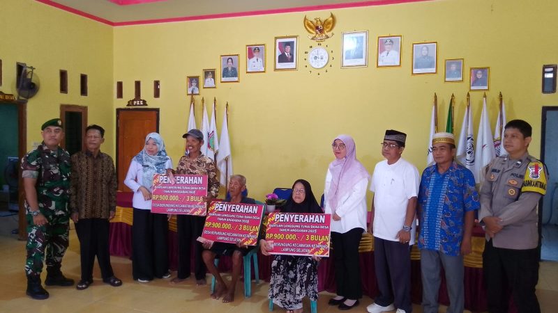 Jelang Hari Raya Idulfitri 1446 H, Pemdes Berundung Salurkan BLT DD Triwulan Pertama Tahun 2025