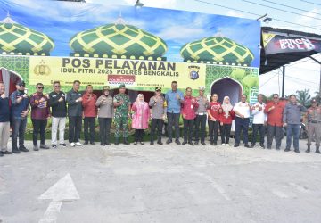 Tinjau Pos Terpadu Lebaran, Bupati Kasmarni Pastikan Kabupaten Bengkalis Siap Sambut Pemudik