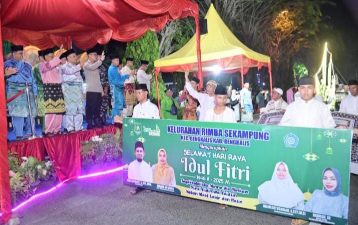 Pemerintah Bengkalis Lepas Pawai Takbiran Sambut Idul Fitri 1 Syawal 1446 H