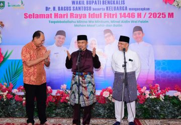 Meriahnya Lebaran di Negeri Junjungan, Wabup Terima Tamu dari Komunitas Tionghoa, Khatolik dan Brunei
