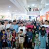 Bersama Bupati Bengkalis, 300 Anak Yatim Gembira Belanja Baju Raya