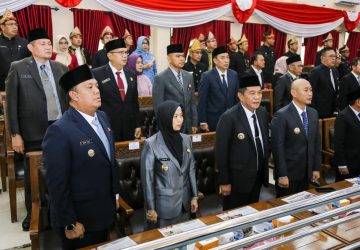 Bupati Muba H M Toha Hadiri Paripurna HUT Kabupaten Banyuasin ke-23 Tahun