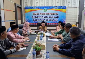 Dipimpin Sekda, Pemkab Bengkalis Rapat Persiapan Pembentukan Sekolah Rakyat