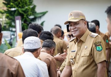 Tetap Kompak dan Berikan Banyak Manfaat Bagi Sesama, Bupati H M Toha Pimpin Apel Pagi
