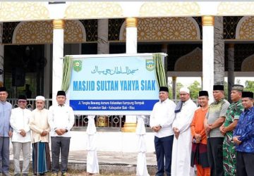 Bupati Siak Resmikan Masjid Sultan Yahya Pondok Pesantren Darul Hadist