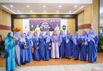 Adakan Halal Bihalal 1446 H, DWP Muba Mari Saling Maaf – Memaafkan
