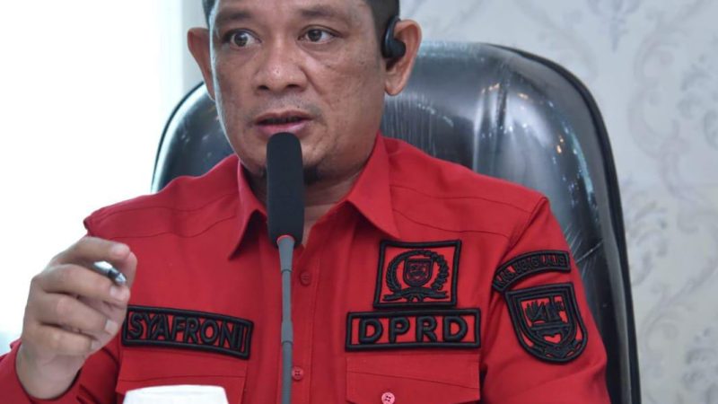 Terkait Laka Lantas yang Melibatkan PT.Vadhana, Syafroni Untung Minta Ketua DPRD Buat Rapat Lintas Komisi