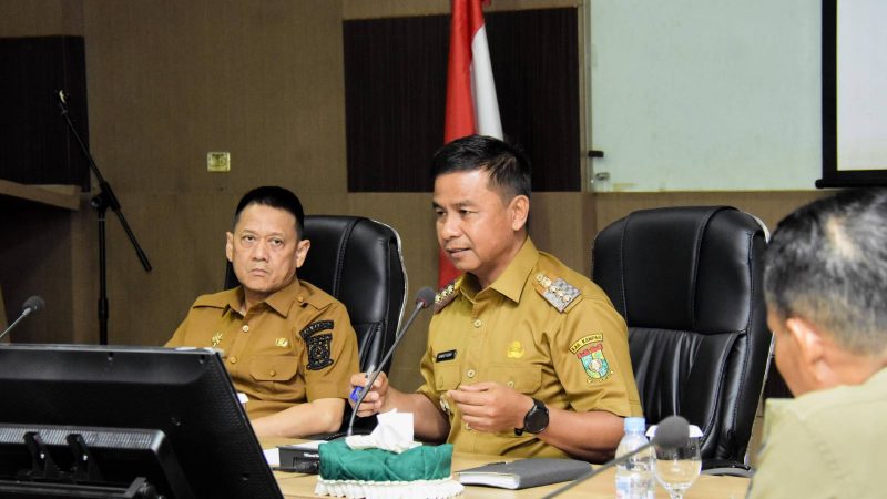 Bupati Kampar Pimpin Rapat Kerja Perangkat Daerah Tahun Anggaran 2025