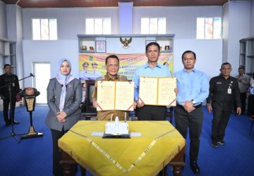 Pemkab Rohil bersama Kejari Eohil, Tandatangani MoU Perkuat Sinergi Cegah Penyelewengan Anggaran Tahun 2025