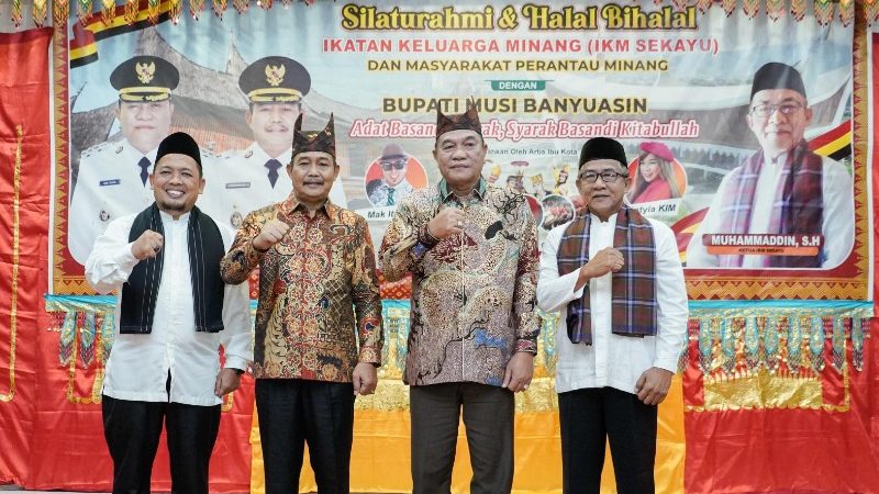 Silaturahmi dan Halal Bihalal IKM Sekayu Bersama Bupati dan Wabup Muba: Menguatkan Nilai Adat dan Keislaman di Tanah Rantau