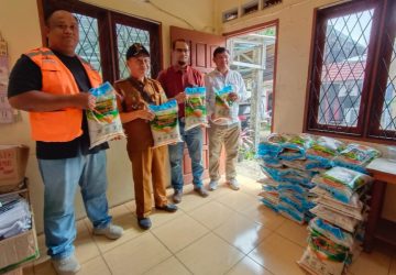 Perdana Hasil Dari Limbah Ronsokan CSR PT.PPA Group Salurkan Paket Sembako Di Lingga Lawang Kidul