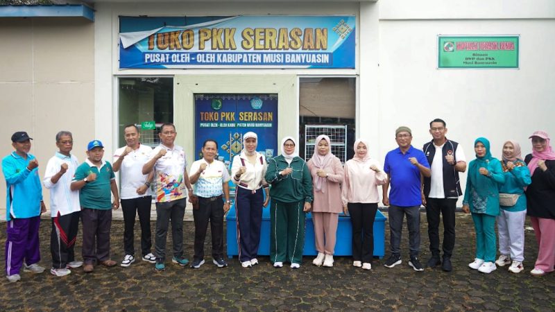 Semarak dan Penuh Energi, PKK Muba Gelar “Lansia Bugar dan Sehat”