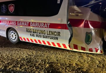 Gerak Cepat Pemkab Muba Selamatkan Sopir, Perawat, dan Pasien Ambulans RS Bayung Lencir Pasca Kecelakaan