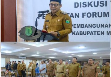 Wabup Rohman Buka Diskusi Tematik I: Muba Perkuat Kolaborasi Multipihak untuk Pembangunan Berkelanjutan
