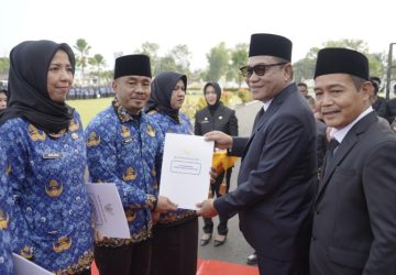 Bupati Toha Lantik 2.838 P3K dan 151 CPNS Pemkab Musi Banyuasin