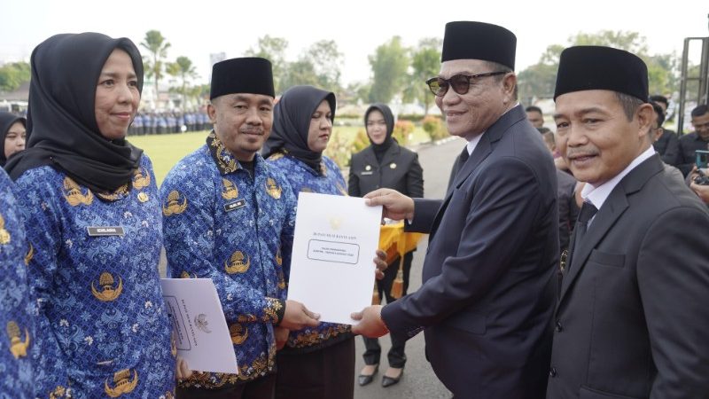 Bupati Toha Lantik 2.838 P3K dan 151 CPNS Pemkab Musi Banyuasin