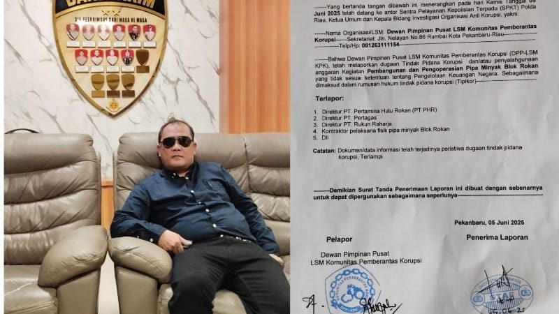 Proyek Pipa Blok Rokan, Kontraktor PHR dan KSO PT.Pertagas – PT.Rukun Raharja, Resmi Dilaporkan