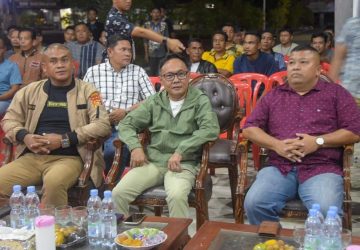 Sempena HUT Bhayangkara Ke-79, Bupati Buka Pertandingan Domino