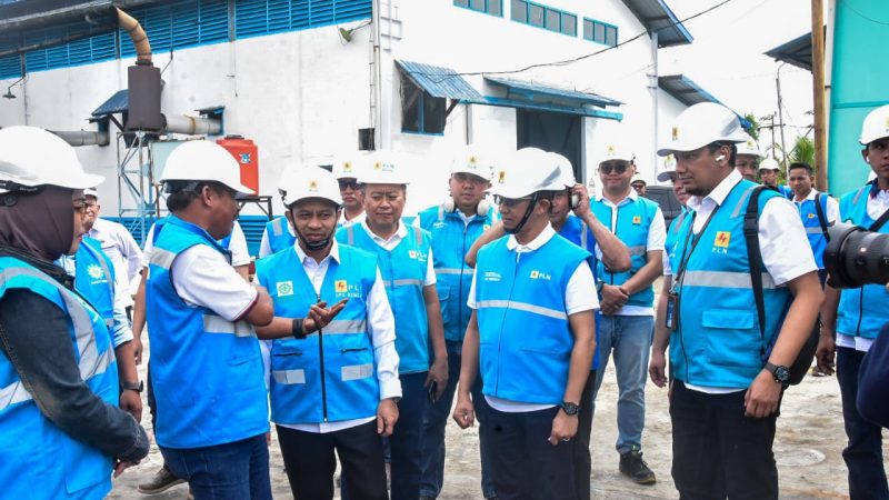 Dirut Distributor PLN Kunjungi PLTD Bengkalis, Wabup Harapkan Listrik Bawah Laut Segera Terealisasi