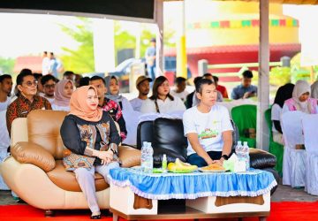 Bupati Kasmarni Sambut Baik dan Apresiasi Kegiatan Aksi Peduli Lingkungan PT.PLN Persero