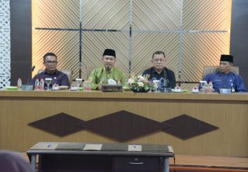 Bupati Bengkalis Terima Audiensi Penerimaan Mahasiswa Baru Pascasarjana UIR dengan Perangkat Daerah