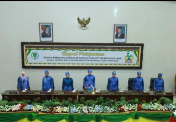 DPRD Gelar Rapat Paripurna Milad ke-60 Tahun, Mewujudkan Kabupaten Indragiri Hilir yang Berinovasi dan Berdaya Saing
