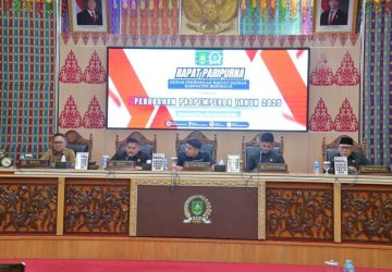 Bupati Bengkalis Hadiri Rapat Paripurna Propemperda Tahun 2025