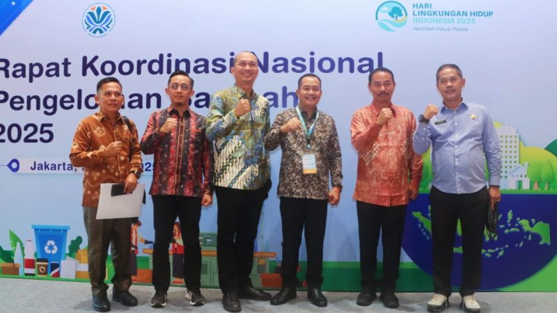 Wabup Muba Hadiri Rakor Pengelolaan Sampah 2025 di JCC