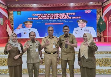 Peduli Stunting, Bupati Bengkalis Ikut Rakor TPPS Tingkat Provinsi Riau