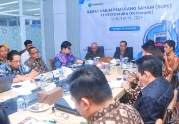 Wabup Muba Hadiri RUPS Tahun Buku 2024 PT Petro Muba, Dukung Penuh Peningkatan Kinerja Perusahaan