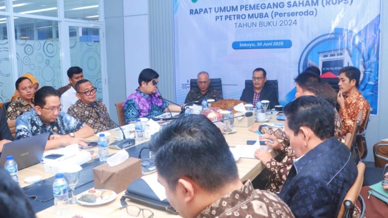 Wabup Muba Hadiri RUPS Tahun Buku 2024 PT Petro Muba, Dukung Penuh Peningkatan Kinerja Perusahaan