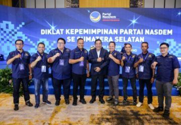 Bupati Toha dan Anggota DPRD Muba Ikuti Diklat Kepemimpinan Partai NasDem se-Sumsel