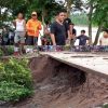 Tim Pemkab Muba Lakukan Kaji Cepat Longsor di Rantau Panjang