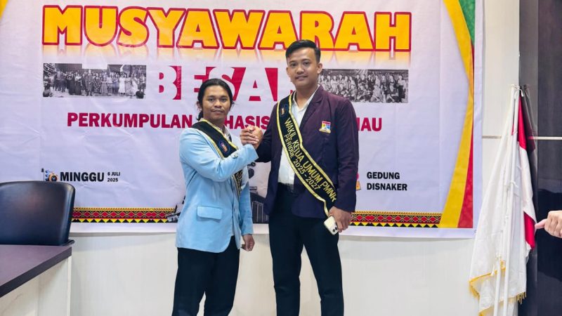 Tongkat Estafet Berpindah, Yumaiman Nduru dan Andrinus Samali Daeli Resmi Nahkodai PMNR Periode 2025–2027