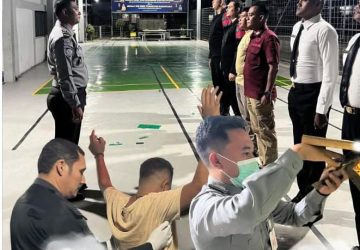 Sidak Malam! Lapas Pasir Pangarayan Geledah Kamar Hunian Warga Binaan