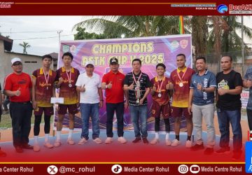 Wabup Syafaruddin Poti Hadiri Laga Final Open Turnamen Sepak Takraw PSTK Cup V