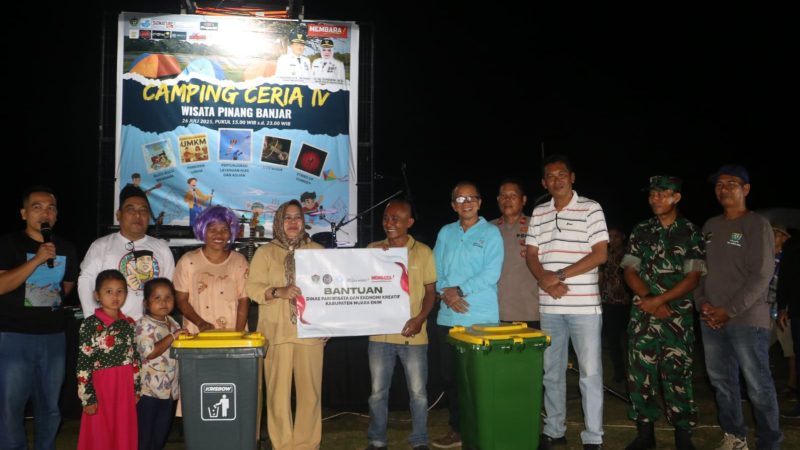 Bucubucu Road Show bersama Wakil Bupati Muara Enim Camping Ceria di Wisata Pinang Banjar
