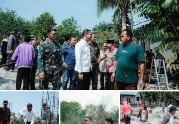 Wabup Jhonny Charles Apresiasi Semangat Gorong Warga Sintong Induk Bangun Masjid Nurhidayah