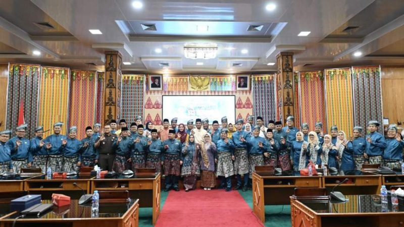 DPRD Relar Paripurna Istimewa Memperingati Hari Jadi Bengkalis ke-513, Nuansa Sakral dan Semangat Pembangunan