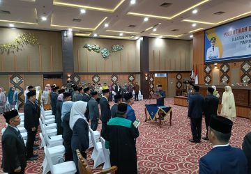 Wako Agung Nugroho Lantik 27 Pejabat Eselon II, Di Ruang lingkup Pemkot Pekanbaru