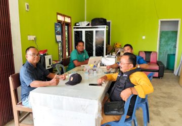 BUMDES Desa Teluk Aur Fokus pada Ketahanan Pangan, Ketua Zuhairi Silaturahmi dengan Wartawan dan Ketua DPC IMO Rohu