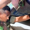 Razia Bersama Koramil 02 Rambah, Lapas Pasir Pangarayan Komitmen Wujudkan Lapas Bersih dan Aman