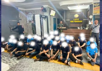 28 Narapidana Pindahan dari Rutan Pekanbaru Tiba di Lapas Pasir Pangarayan, Jalani Proses Penerimaan